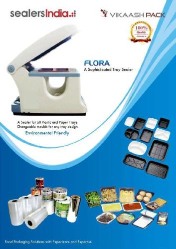 Tray Sealer With Exchangeable Moulds