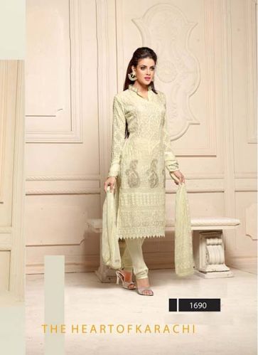 Chiffon Churidar Suits