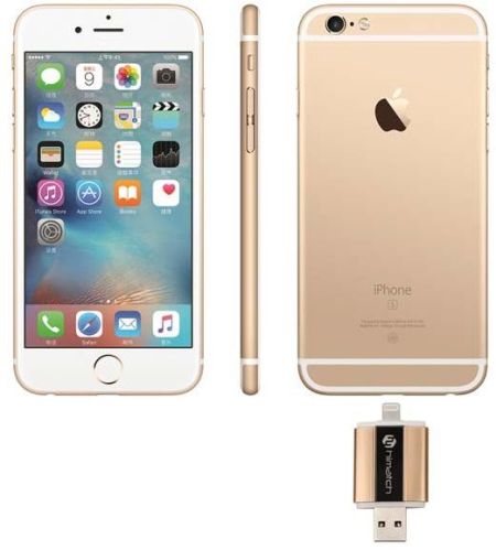 Luxury Iphone Memory Stick 128gb Gold Color