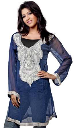 Ladies Chiffon Kurtis