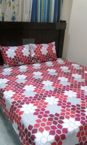 Bed sheets, Material : Cotton,Linen,Silk, Microfiber Color : White