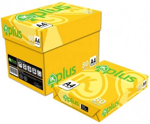 Ik Plus & Ik Yellow Multi Purpose Copy Paper A4