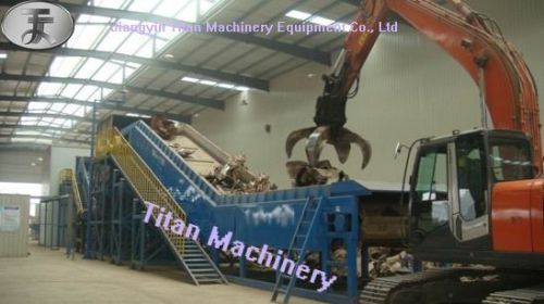 Electrnic Heavy Scrap Crusher Machine For Steel, Brand Name : Titan