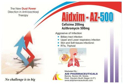 Aidxim-AZ-500 Tablets, For Clinical