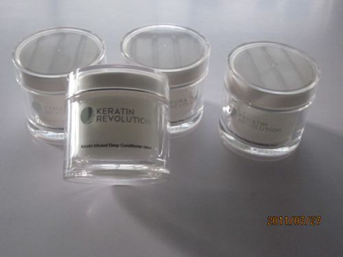 200ml Double Wall Cosmetic Face Care Cream Jar