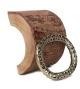 Towel Holder Dhokra & Wood
