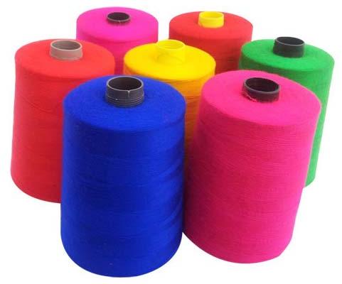 Acrylic Embroidery Thread, Length : 1000-1500mtr