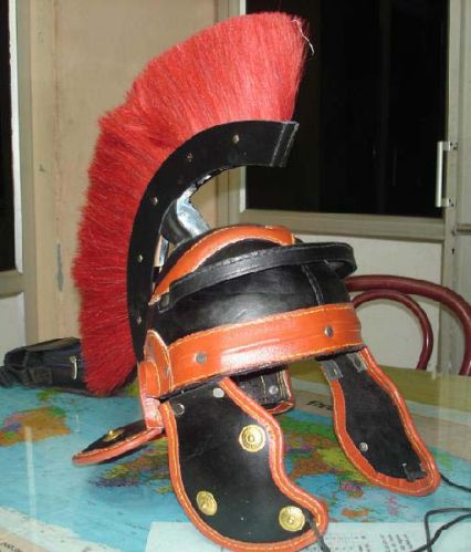 Roman Centurion Helmet /Leather