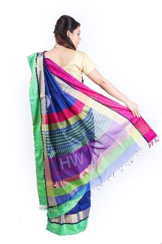 Maheshwari Contrast Border Sarees