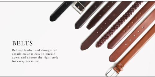 Leather belts, Width : 35 mm, Buckle Material : all