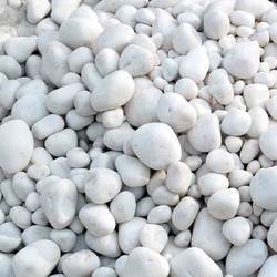 Stone White Pebbles
