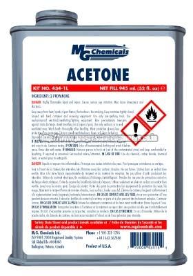 Acetone Thinner (434), Purity : 99.9%