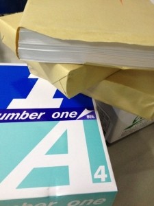 Double A A4 Copier Paper, Brand Name : IK Yellow, Navigator, Xerox