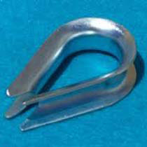 Polished Metal Wire Rope Thimbles, Certification : ISI Certified