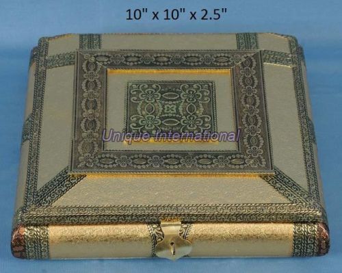 Rectangular Paper Board Meenakari Handicrafts, For Storing Jewellery, Size : 100x100x40cm, 150x150x60cm