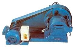 Semi-Automatic Mild Steel Laboratory Pulveriser, Color : Blue