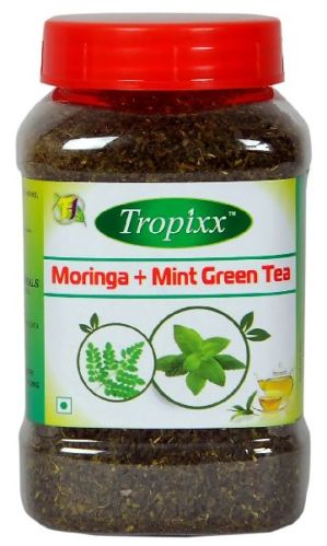 Moringa Tea With Green Tea Leaves and Mint Leaves (Loose Leaf Tea) Natural