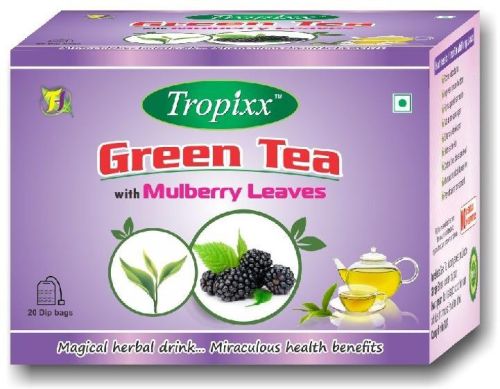 TROPIXX MULBERRY Green Tea (Dip Bags /Loose Leaf Tea)