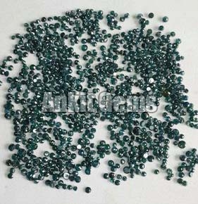 Blue Treated Tambuli Cut Diamond, For Jewellery Use, Size : 10-20mm