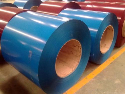 Steel Pre Painted Galvalume Coils, Shape : Round