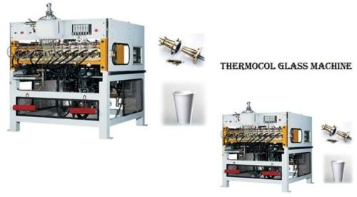 Polished Mild Steel Thermocol Glass Plate Making Making Machine