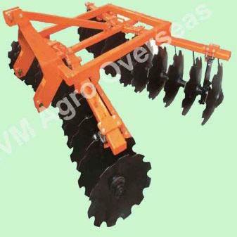 Mounted Offset Disc Harrow (Supreme Model), For Agriculture, Color : Orange