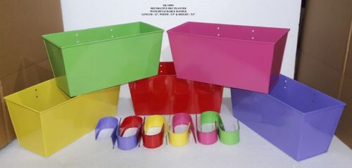 Rec.Plain Planter With Detachable Handle