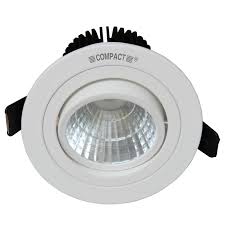 COMPACT 6W OMEGA LED COB ROUND