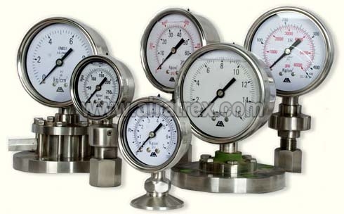 Metal Pressure Gauges, Display Type : Analog