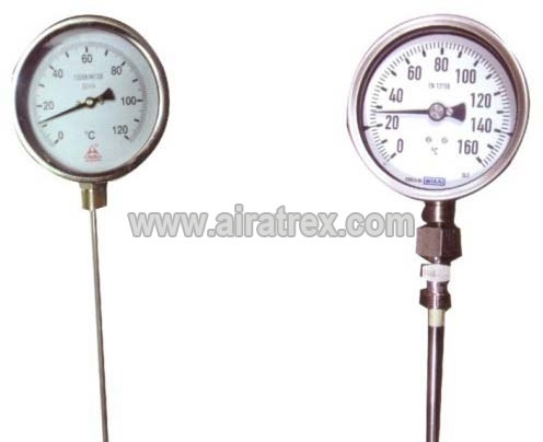 Round Metal Temperature Gauges, Size : 2inch, 4inch, 6inch