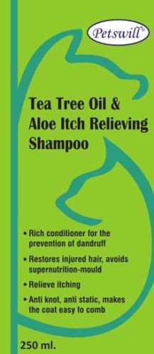 Petswill Tea Tree Oil & Aloe Itch Relieving Shampoo