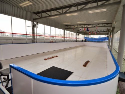 UHMW-PE Indoor Artificial Ice Skate Rinks, Brand Name : OEM / ODM