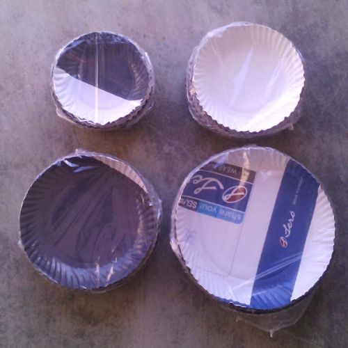 Disposable Paper Plates, Brand Name : SONU TRADING COM