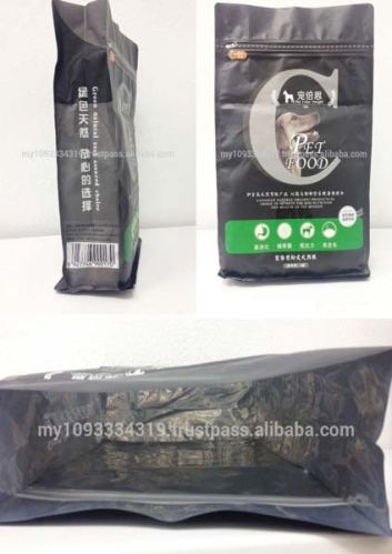 Qual-seal Flat Bottom Stand Pouch With Gusset