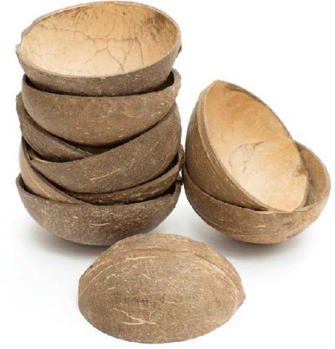 Organic Coconut Shells, For Industrial, Packaging Type : Plastic Bag