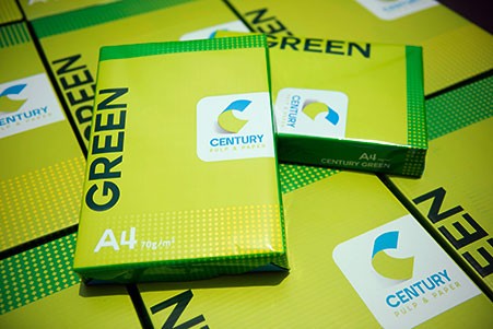 White Century Green Copier Paper 70 GSM, Size : A/4