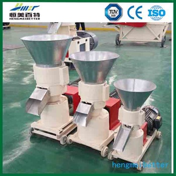 100-300kg/h Small Flat Die Feed Pellet Machine