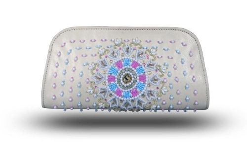 Jasmin Leather Ladies Clutch Bag