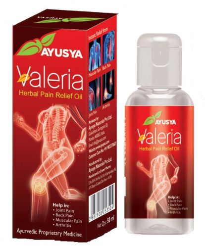 Valeria Pain Oil, Purity : 100 %Natural