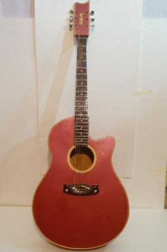 Polished HDPE Cutaway Semi Electric Guitar, For Playing, Size : 40inch, 42inch