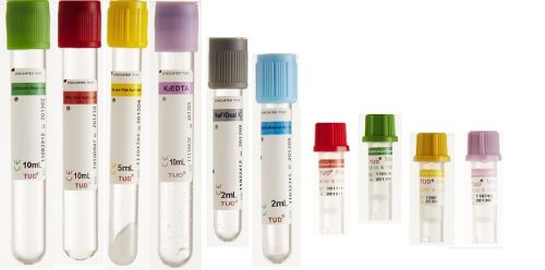Glass blood collection tubes, Brand Name : TUD