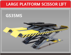 Double Level Platform Scissor Alignment Lift, Packaging Type : gray