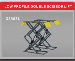 Low Profile Double Scissor Lift, Brand Name : Gaosheng