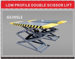 Low Profile Double Scissor Lift, Brand Name : Gaosheng