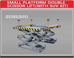 Small Platform Double Scissor Lift, Brand Name : Gaosheng