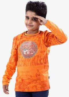 Boys Round Neck T- Shirts, Size : L, M