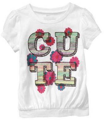 Plain Girls Round Neck T-Shirts, Occasion : Casual Wear