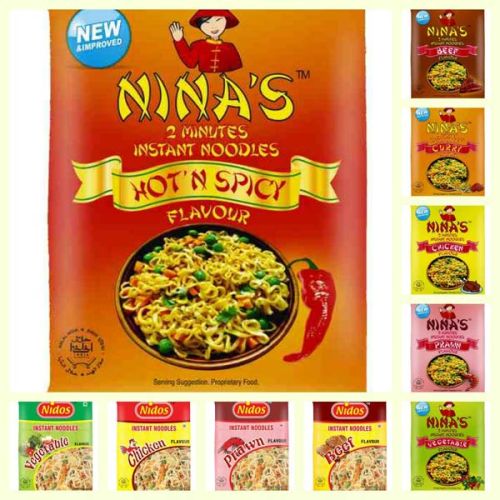 NINAS Hygienic Instant Noodles Various Flavours