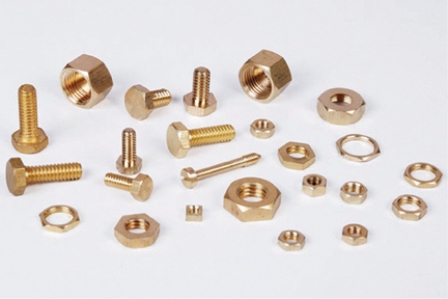 Hex Brass Nuts