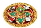 Polished Metal Decorative Pooja Thali, Feature : Attractive Pattern, Durable, Fine Finished, Hard Structure